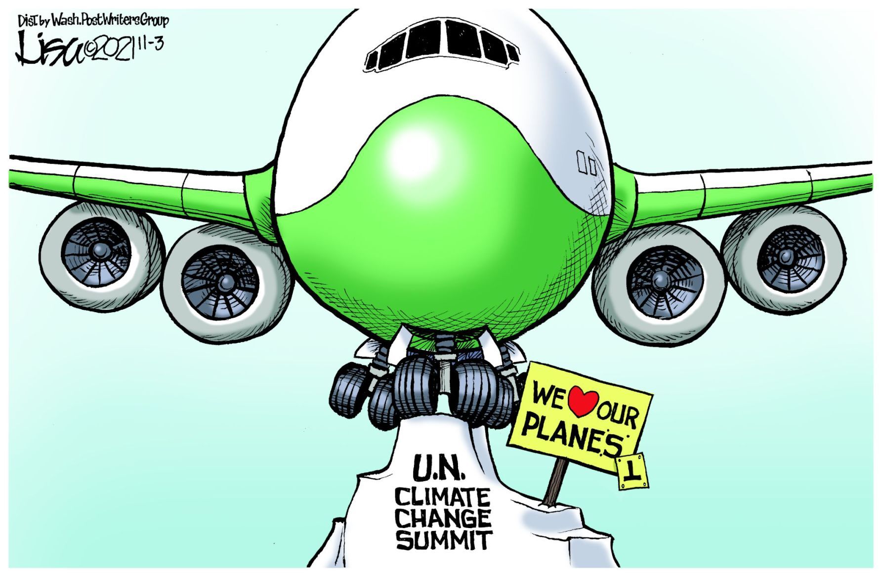 Lisa Benson cartoon